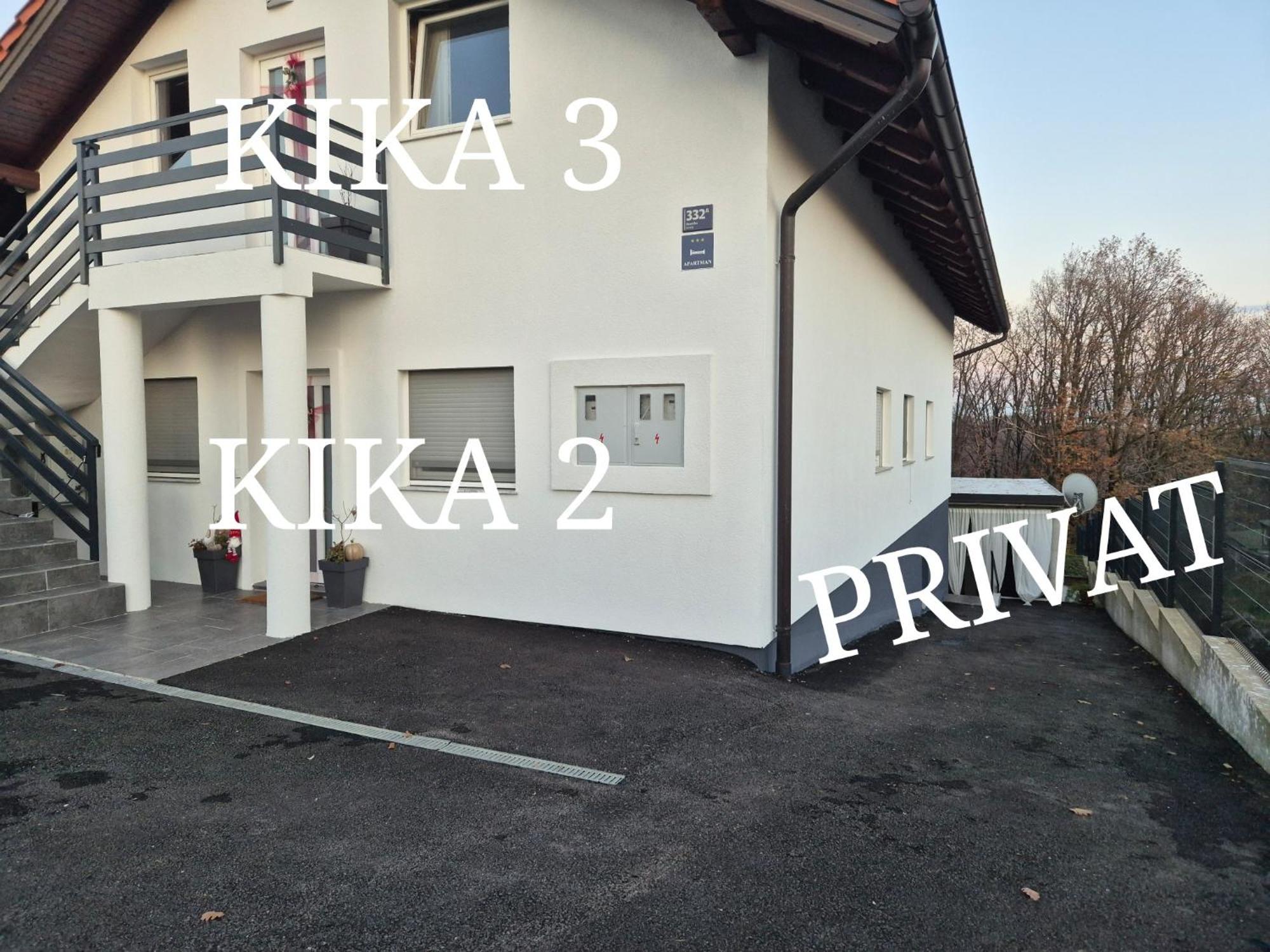 Kika Apartmani-Free Parking- 7 Km Od Centra Zagreb Eksteriør bilde